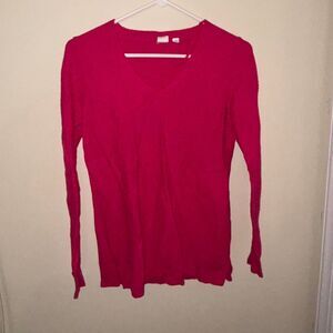 Gap Women's Pink and Red Jumper